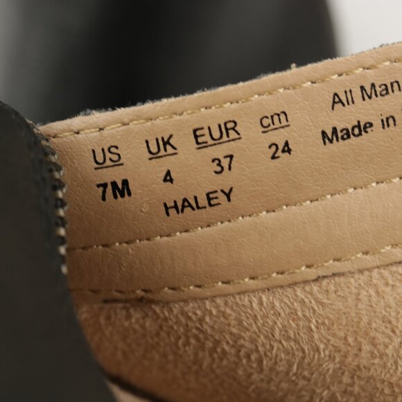 Soul Naturalizer Womens Haley Boot Size 7 Black Leather Wedge Heel Zip Bootie - Picture 9 of 12